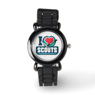 Relógio I Heart Scouts Girl Scouting Watch