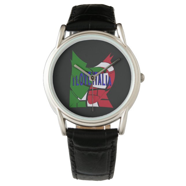 Relógio I Love Italia (Frente)