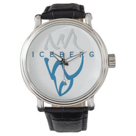 Relógio Iceberg Azul Inspiracional Personalizado