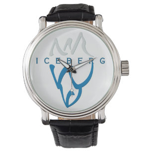 Relógio Iceberg Azul Inspiracional Personalizado