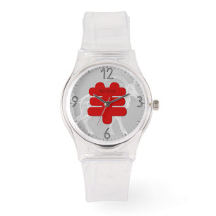 Relógio Ideograma Personalizado de Cabra R Chinês Zodiac A