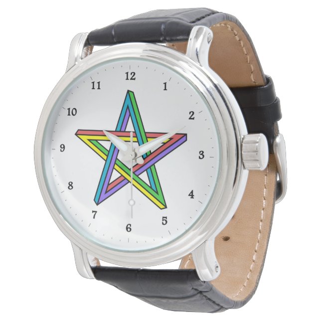 Relógio Ilusões óticas - Star Watch (Angular)
