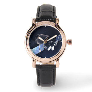 Relógio Ilustração Da Nave Espacial Xl Do Dragão.