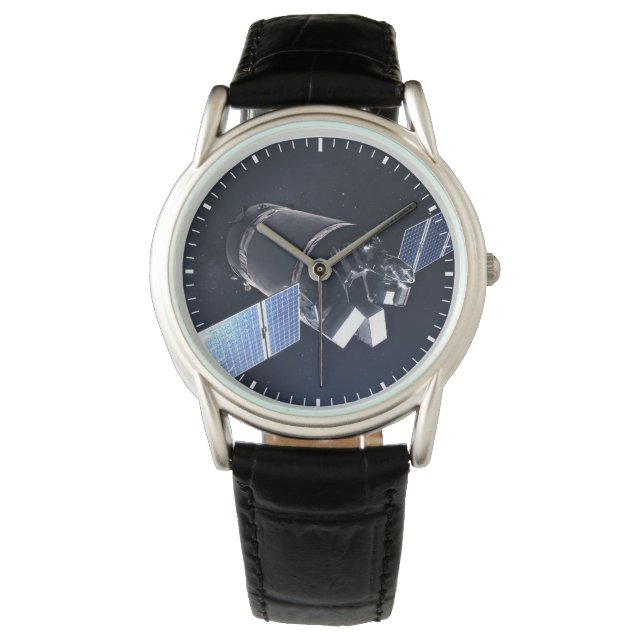 Relógio Ilustração Da Nave Espacial Xl Do Dragão. (Frente)