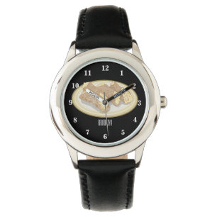 Relógio Ilustração de desenho animado de Cannoli