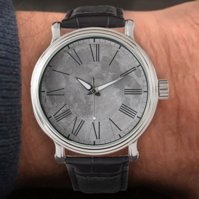 Relógio Imagem da Astronomia da Lua Completa (Criador carregado)