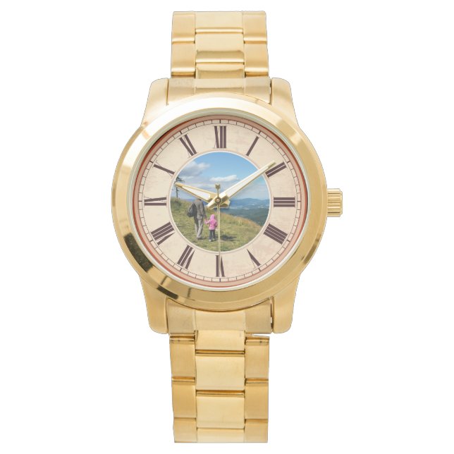 RELÓGIO IMAGEM PERSONALIZADA DE MOMENTOS MEMORÁVEIS TRENDY (Frente)