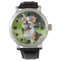 Impressões de pata preta adiciona sua foto de pet