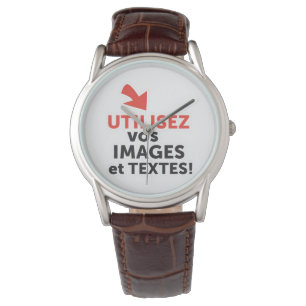 Relógio Imprimer vos design en ligne DIY en Français