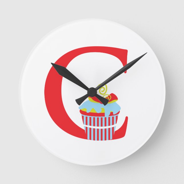 Relógio inicial - letra C (Frente)