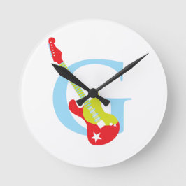 Relógio inicial - letra G