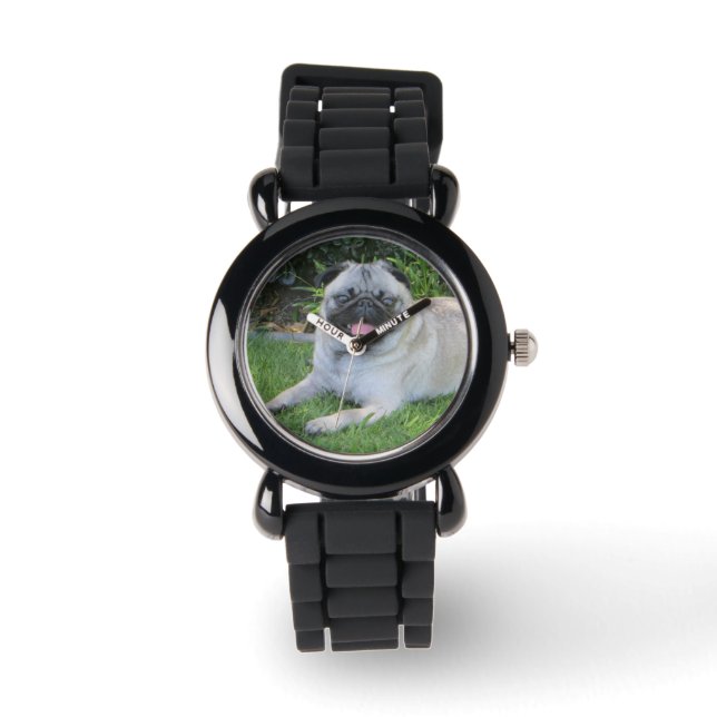 Relógio Inspeções personalizadas de fotos (Frente)