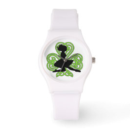 Relógio Irish Dancing Shamrock Celular Knot Watch