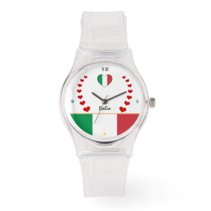 Relógio Irish Flag Watch & orgulhoso / Itália