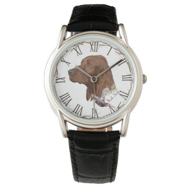 Relógio Irish Setter (Frente)