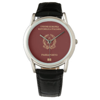 Relógio Italy passport wristwatch