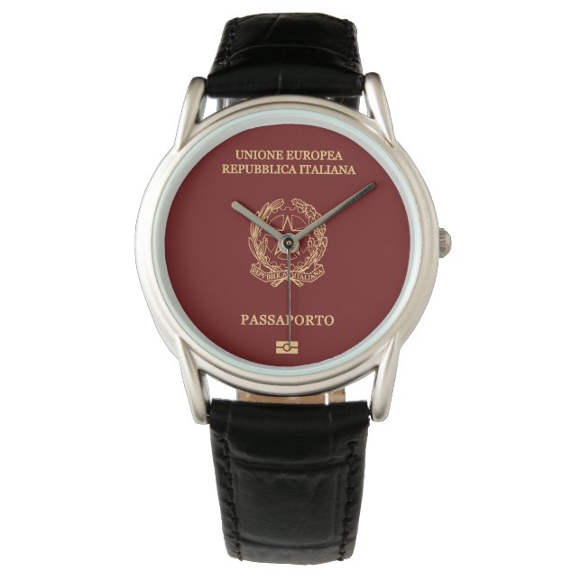 Relógio Italy passport wristwatch (Frente)