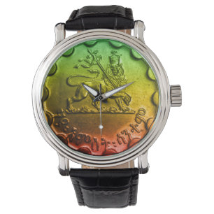 Relógio Jah Rastafari Lion Watch