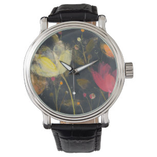 Relógio Jardim à Lua em Preto