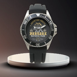 Relógio Jasper National Park Alberta Canada Travel