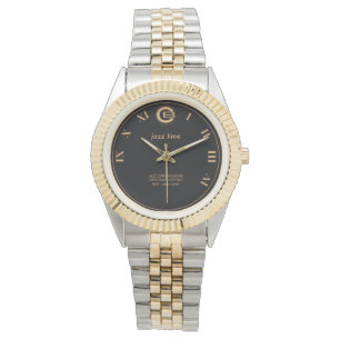Relógio Jazz Watch - discagem preta