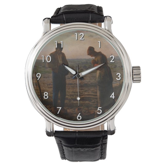 Relógio Jean-Francois Millet - Angelus (Frente)