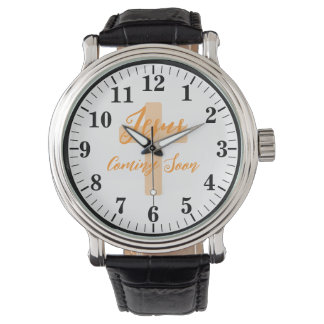 RELÓGIO JESUS VINDO EM BREVE