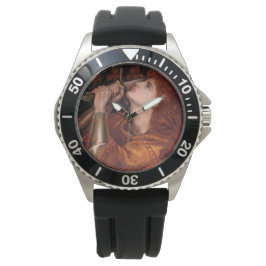 Relógio Joan of Arc (Retrait) (por Dante Gabriel Rossetti)