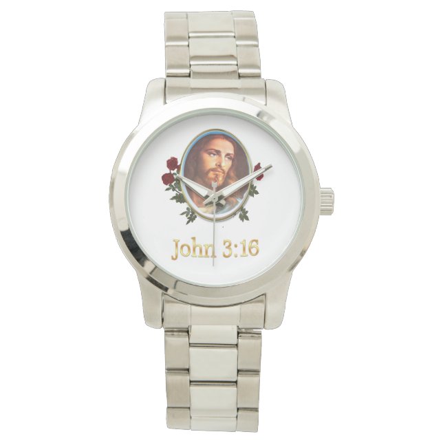 Relógio João 3:16 (Frente)