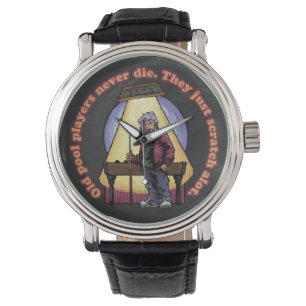 Relógio Jogadores idosos da piscina