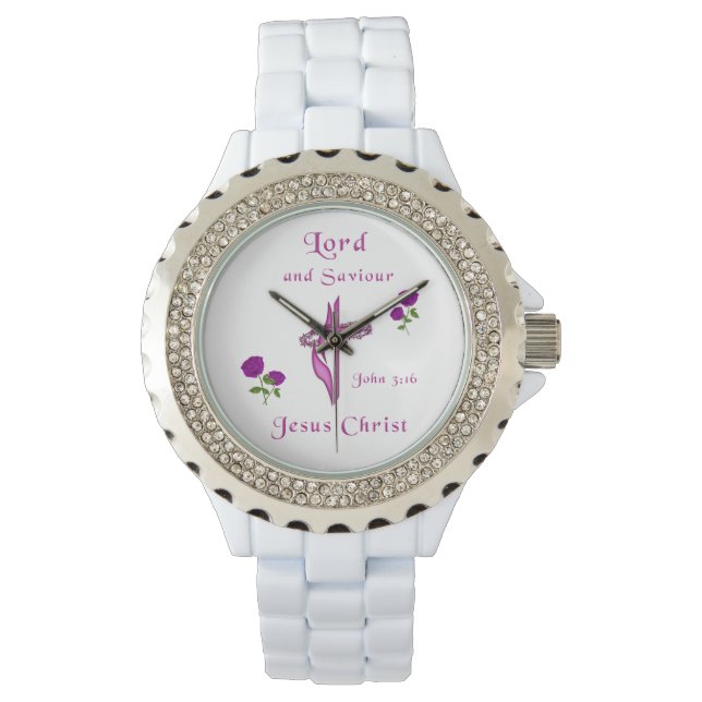 Relógio John 3:16 (Frente)