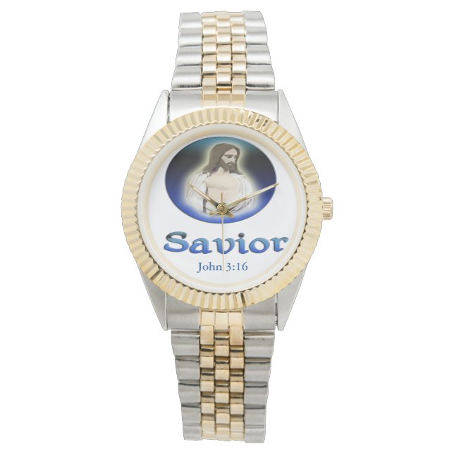 Relógio John 3:16 Salvador (Frente)