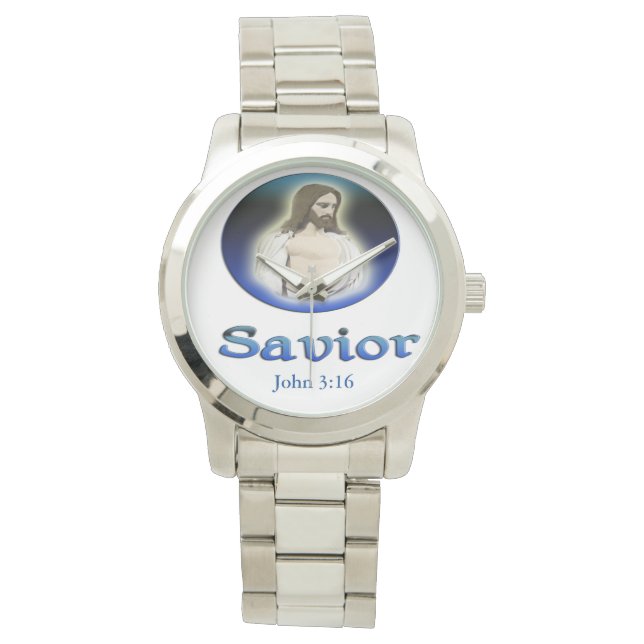 Relógio John 3:16 Salvador (Frente)