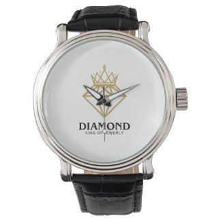Relógio Joia de Luxo Sacha Logotipo de Diamante Elegante P