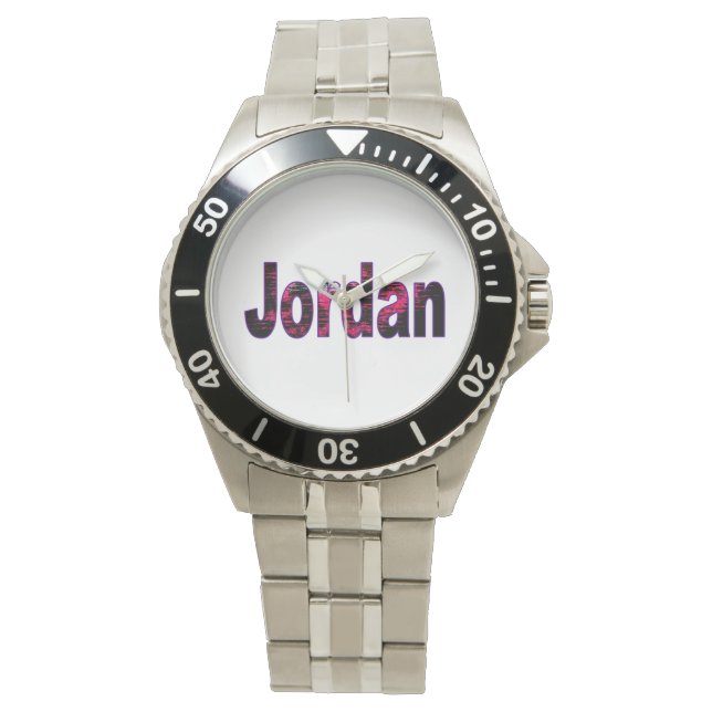 Relógio Jordan Classic Stainless Steel Watch (Frente)