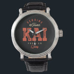 Relógio Kai Nome Funny Personalizado Birthday Kai<br><div class="desc">Esta é uma design com texto Genuine e Trusted Kai de qualidade premium. Um presente legal para amigos ou família chamado Kai. Se o seu primeiro ou sobrenome é o Kai,  então este produto é para você. Presente para Kai no Dia de os namorados.</div>