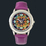 Relógio Kaleidoscope Mandala Flower Design- 23091<br><div class="desc">Kaleidoscope Mandala Flower Design- 23091</div>
