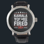 Relógio Kamala Você é Fired Kamala Harris 2024<br><div class="desc">Kamala Você é Fired Kamala Harris 2024</div>