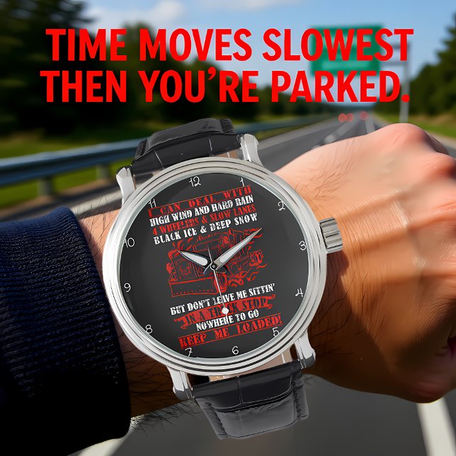 Relógio Keep Me Loaded: Trucker's Plea (Criador carregado)