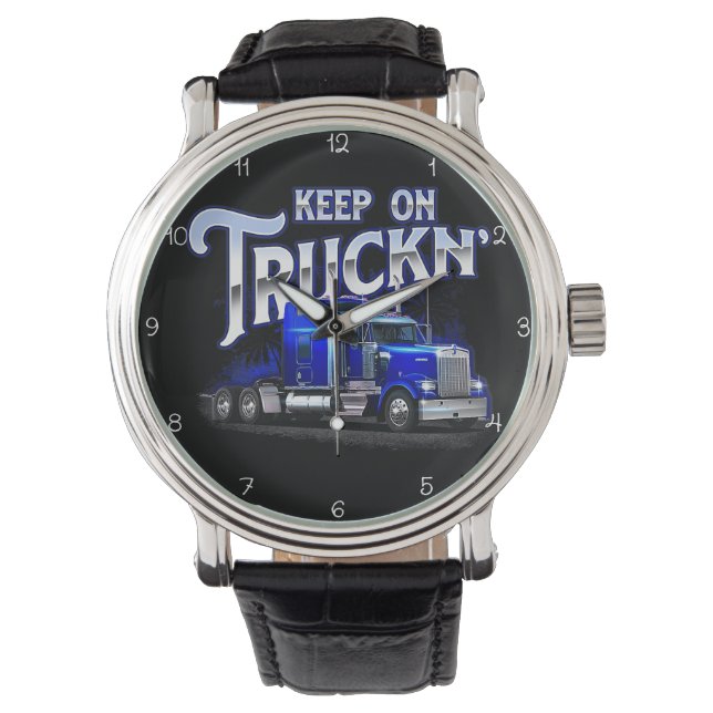 Relógio Keep On Truckin' Blue Rig (Frente)