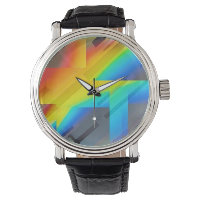 Relógio Ken Gage Nothiiviist Abstrato Belas Artes Surreali (Frente)