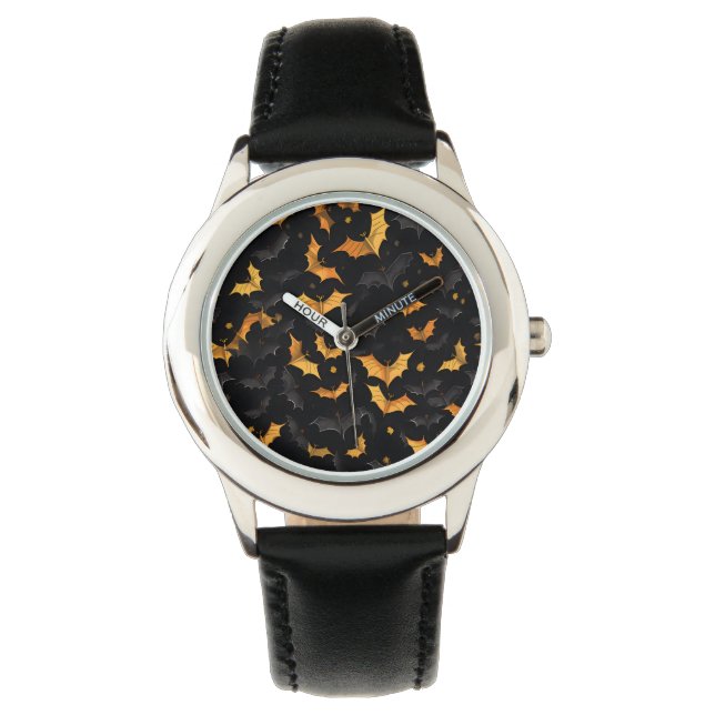 Relógio Kids Halloween Bats Watch (Frente)