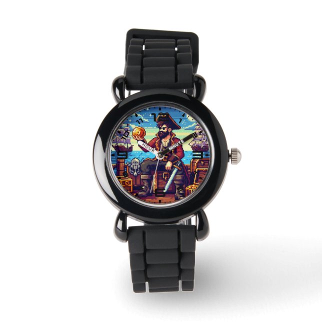 Relógio Kids Pirata Watch (Frente)