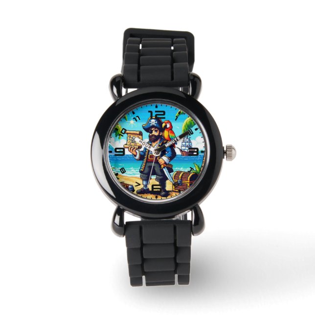Relógio Kids Pirata Watch (Frente)