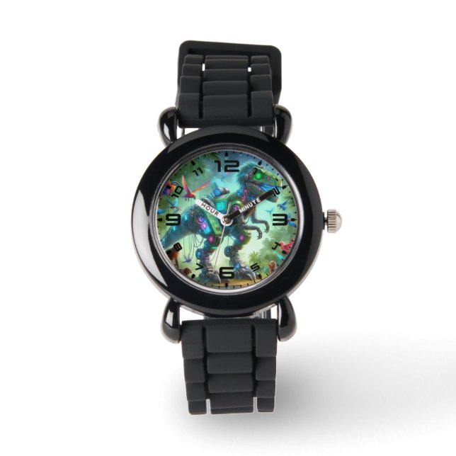 Relógio Kids Robot Dinossaur Watch (Frente)