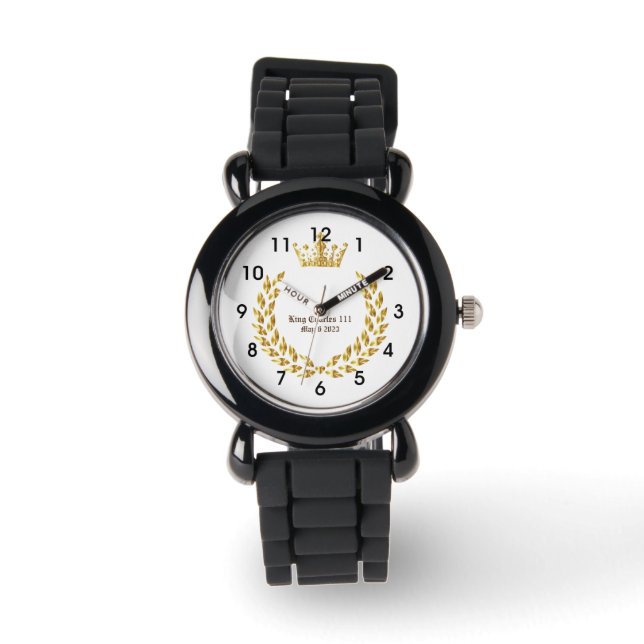 Relógio King Charles 111 Coronation 2023 Watch (Frente)