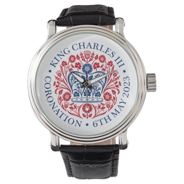 Relógio King Charles III Coronation Watch (Frente)