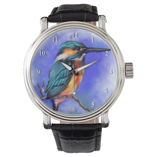 Relógio Kingfisher Bird Watch (Frente)