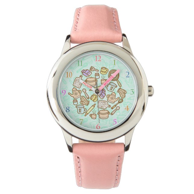 Relógio Kitchenware Aqua (Frente)