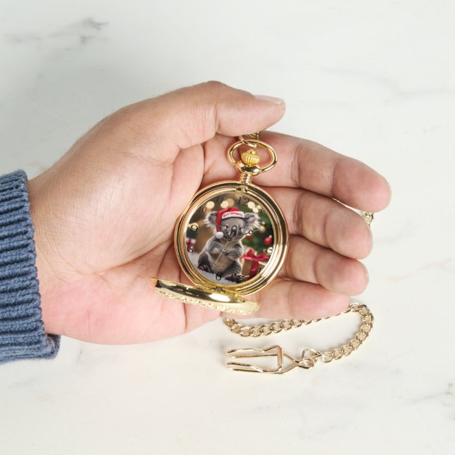 Relógio "Koala Kris Kringle: Christmas Down Under" (Mão)